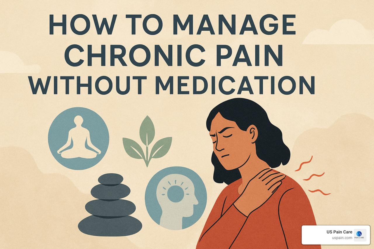 How To Manage Chronic Pain Without Medication Options