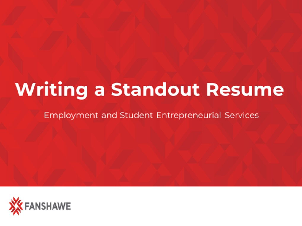 Tips For Writing A Standout Resume For Job Applications