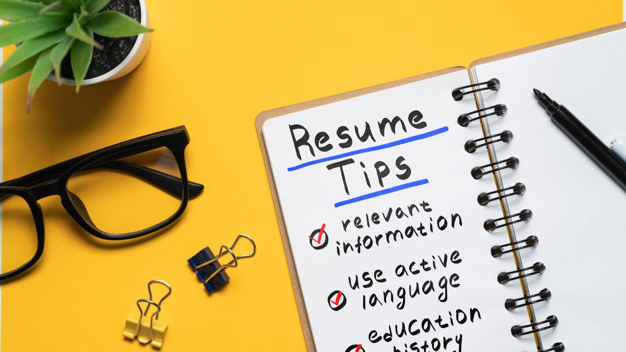 Best Practices For Writing A Resume