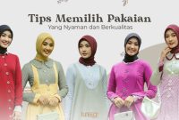 Cara Memilih Pakaian Yang Nyaman Untuk Sehari-Hari