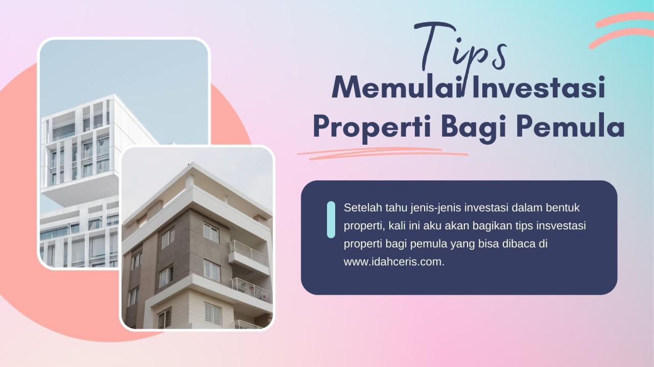Investasi Properti Untuk Pemula Yang Menguntungkan