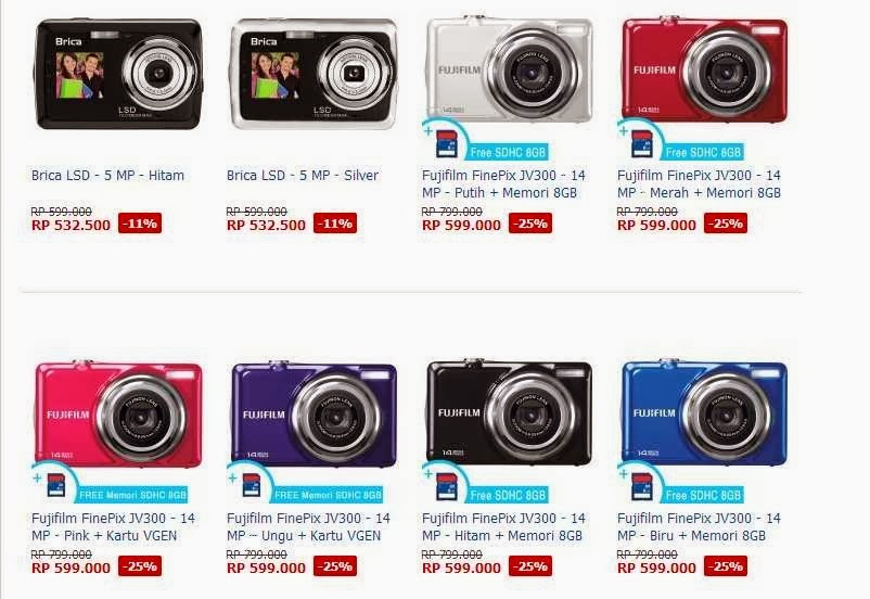 Perbandingan Harga Dan Spesifikasi Kamera Digital